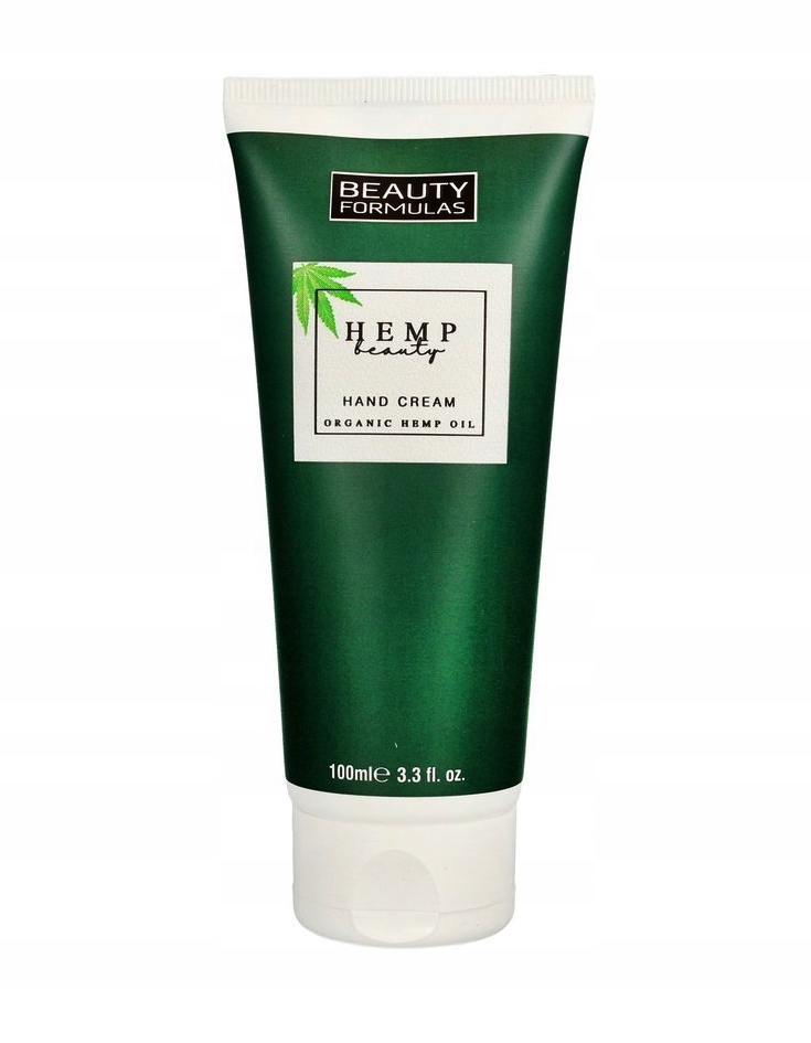 Beauty Formulas Hemp Beauty Hand Cream krem do rąk z organicznym olejem kon