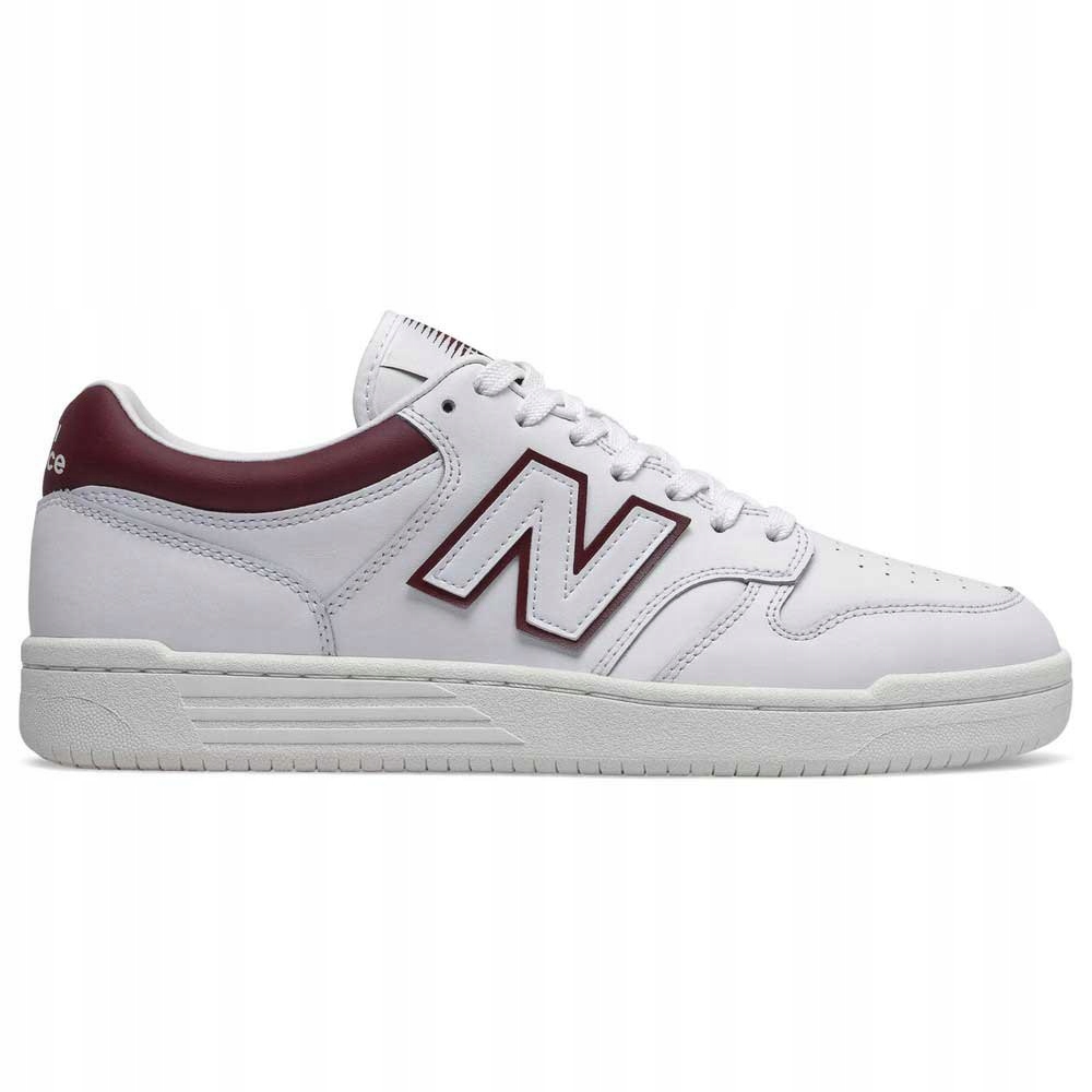 New Balance Buty męskie sportowe BB480LDB r. 44,5 nb 480 białe bordowe