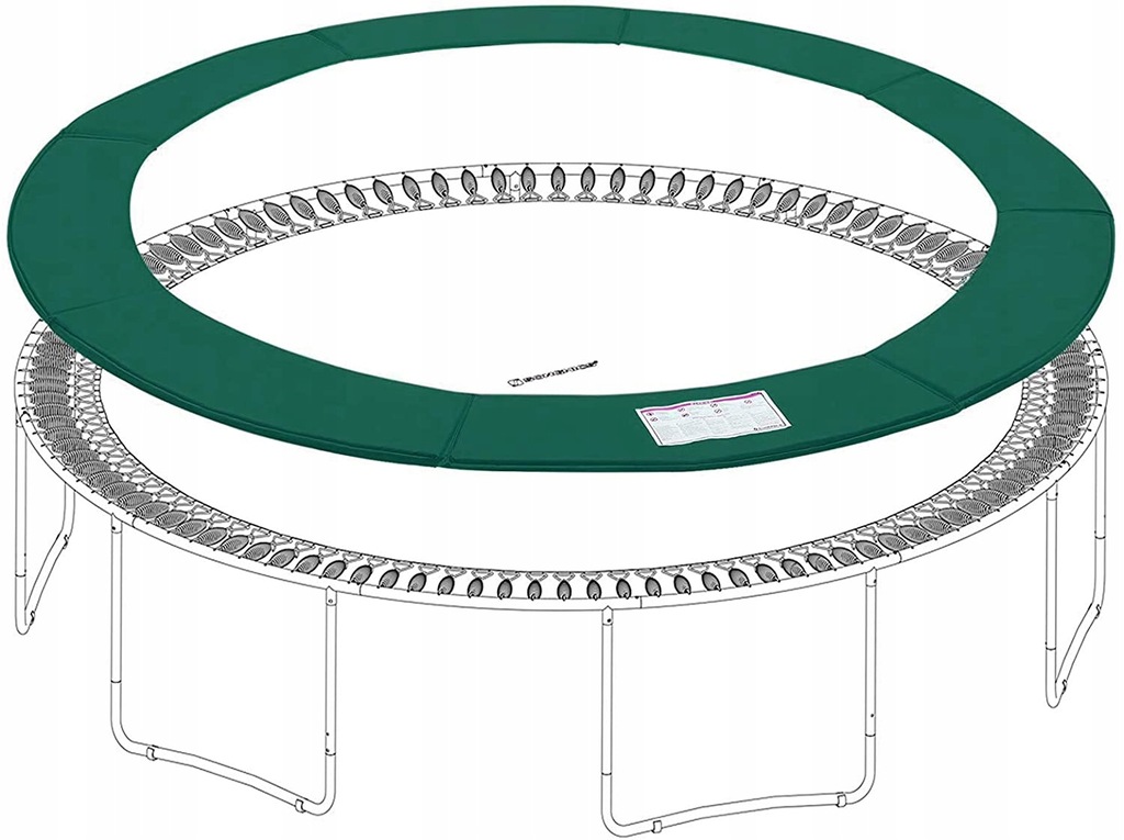 Osłona sprężyn do trampoliny Songmics