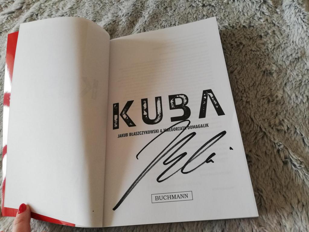 KUBA BŁASZCZYKOWSKI DOGRYWKA KSIĄŻKA Z AUTOGRAFEM