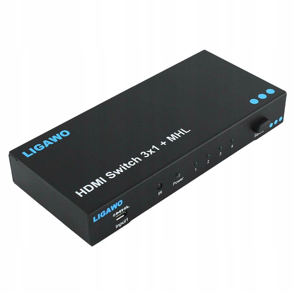 Ligawo HDMI Switch 3 X 1 z przyłączem MHL