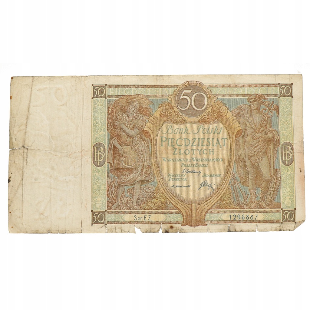 Polska - 50 złotych 1.09.1929 r ser. EZ