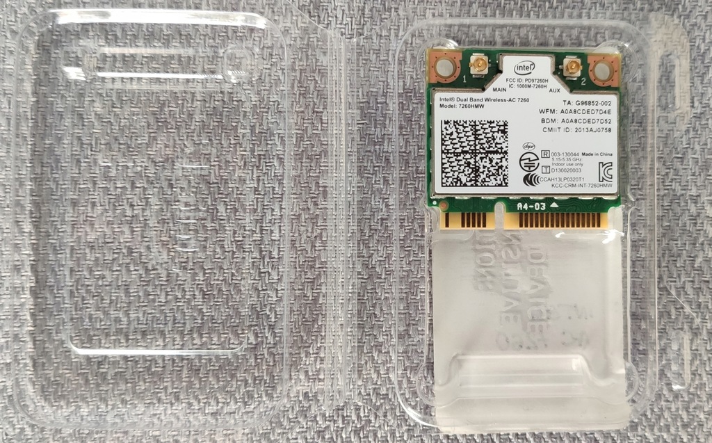 Intel Ac 7260 Wifi Dual Band 2 4 5ghz Bt Oficjalne Archiwum Allegro