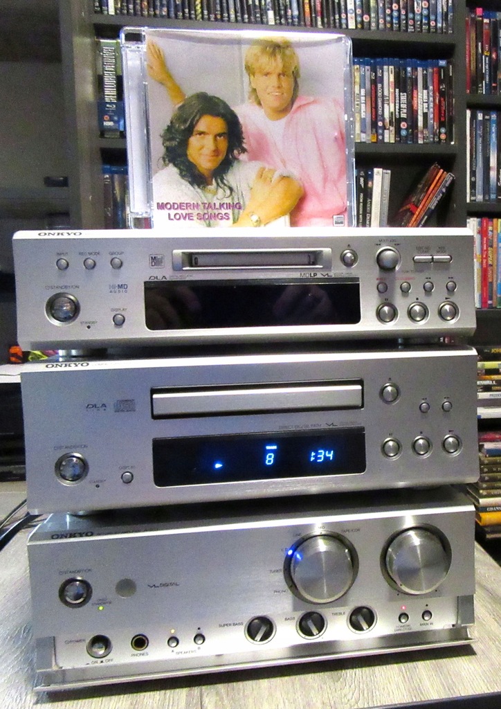 ONKYO CD PLAYER C-733 INTEC 275 SILVER japan - 12419914405