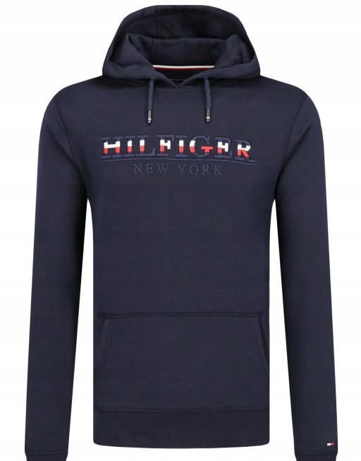 T9A302*TOMMY HILFIGER BLUZA MĘSKA OCIEPLANA S J00