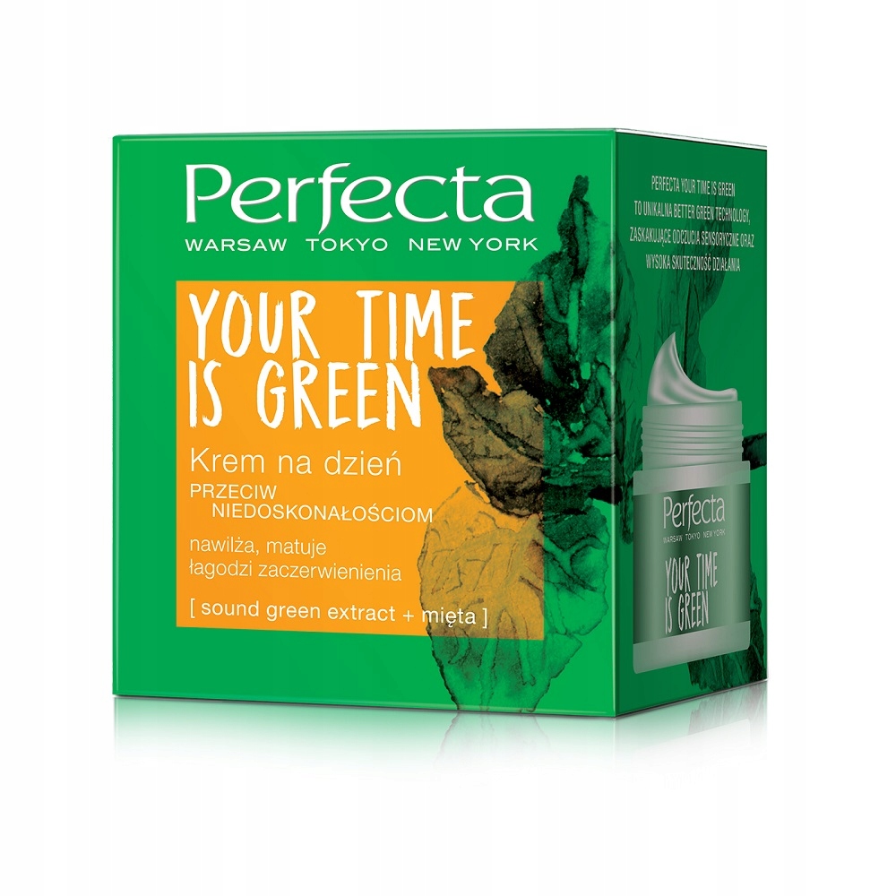 Perfecta Your Time Is Green krem przeciw niedoskon