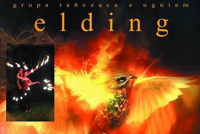 20-minutowy występ grupy fireshow "Elding"