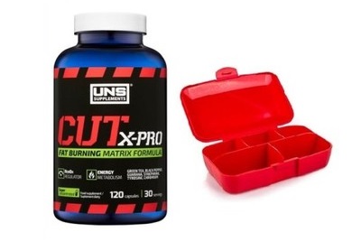 UNS CUT X-PRO 120 KAPS FAT BURNER THERMO SPALACZ