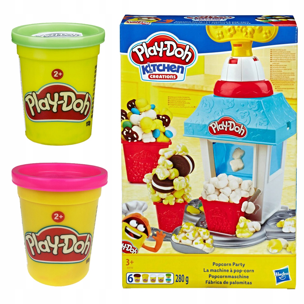 play doh popcorn