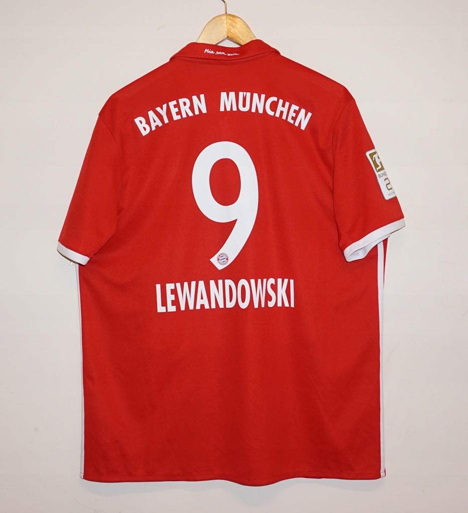 Robert Lewandowski koszulka okaz Adidas Bayern XL