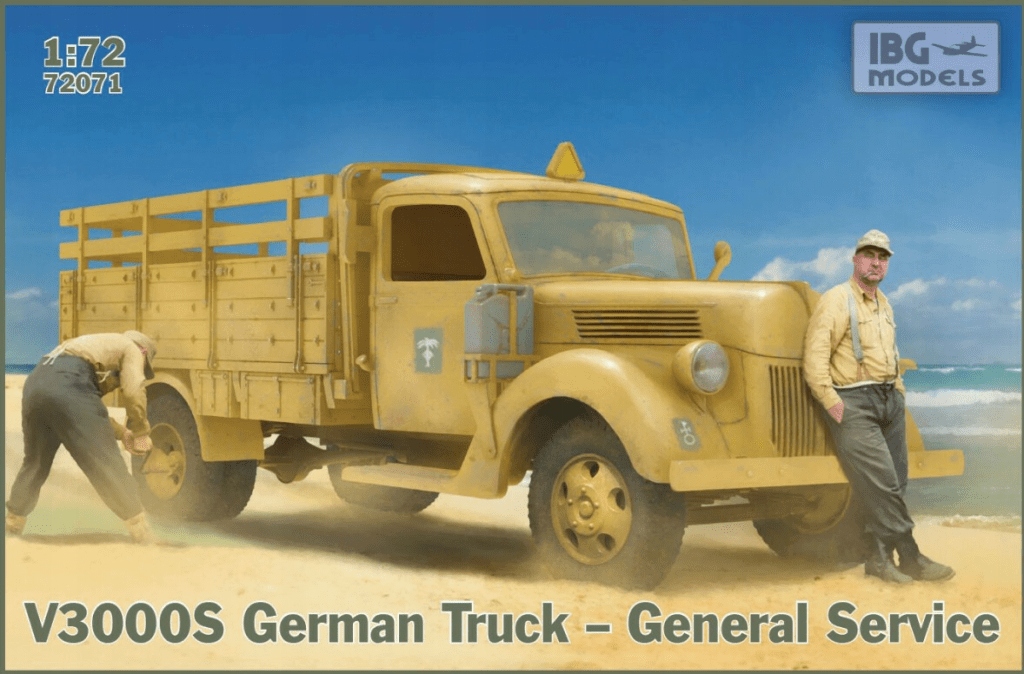 Model plastikowy Niemiecka ciężarówka General