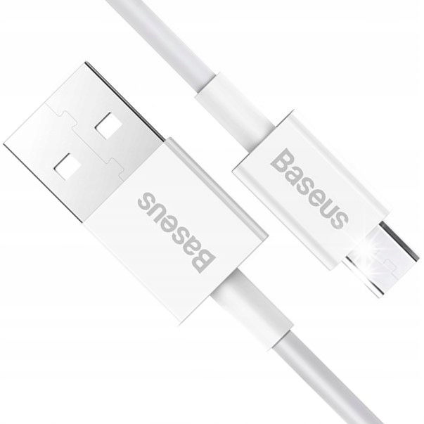 BASEUS MOCNY KABEL PRZEWÓD USB TYPU A DO USB TYPU MICRO DO TELEFONU 2A 2M