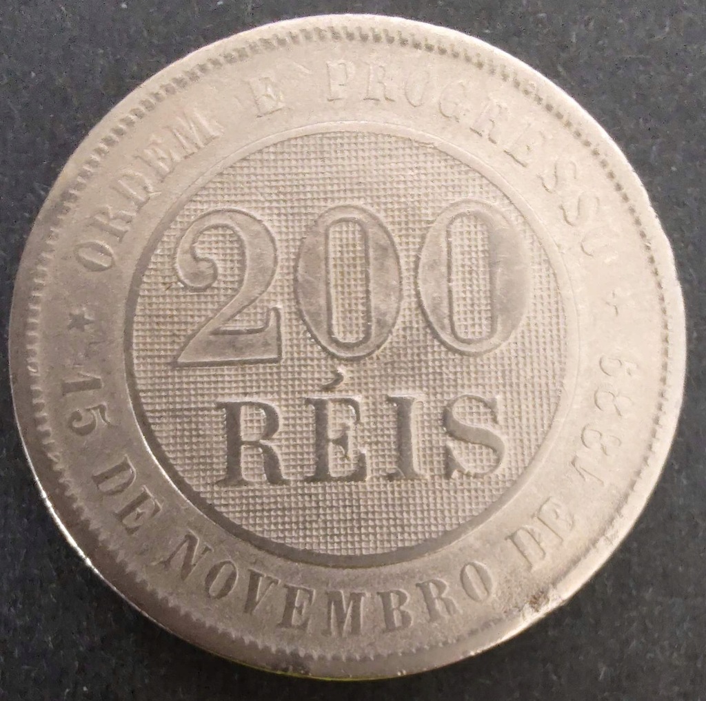 135 - Brazylia 200 realów, 1897