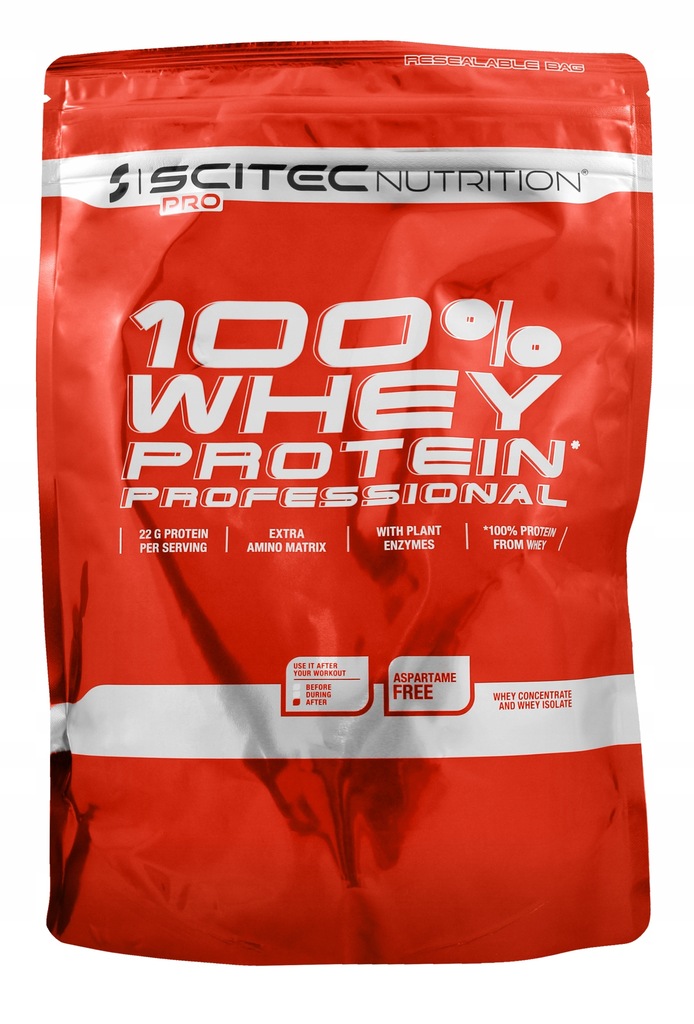 SCITEC 100% WHEY PROTEIN PROF 500G WANILIA JAGODA