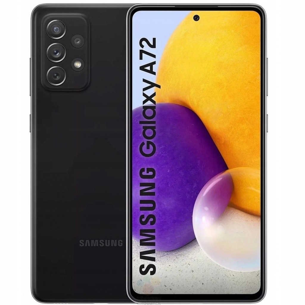 SAMSUNG Smartfon GALAXY A72 DS 6/128GB LTE Czarny