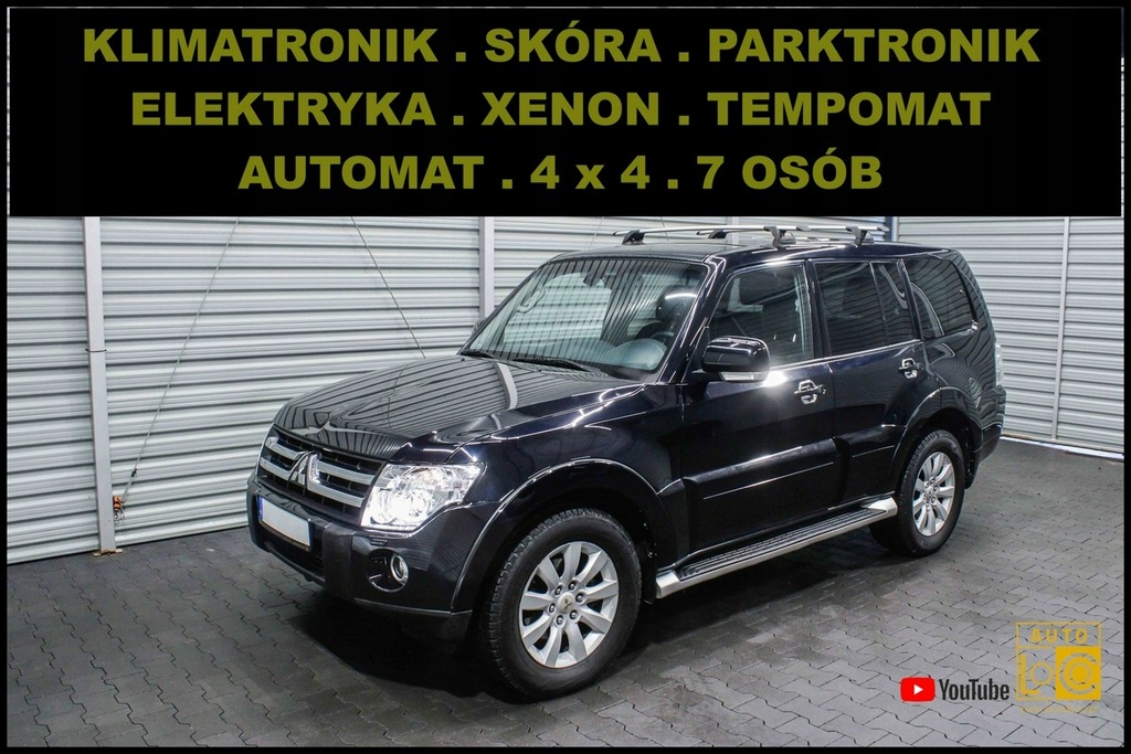 Mitsubishi Pajero AUTOMAT 4x4 + Salon POLSKA + 7