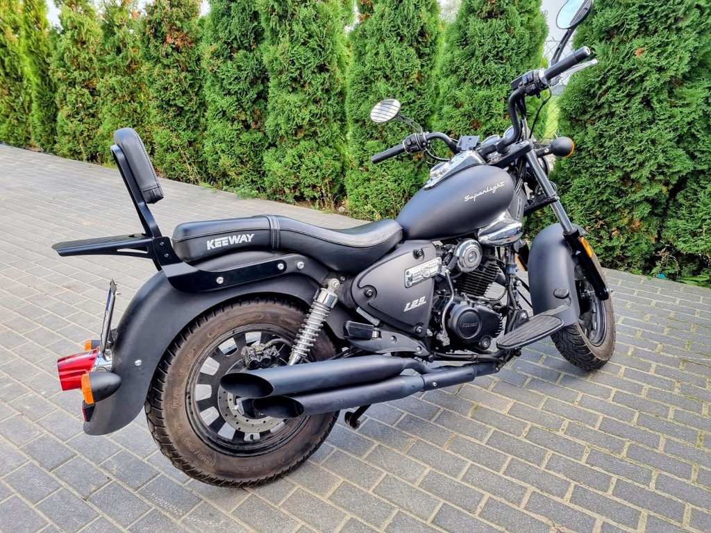 OPARCIE SISSY BAR BAGAŻNIK Keeway Superlight 125 11234592819