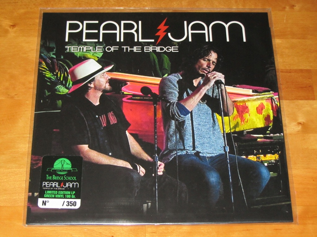 PEARL JAM ''TEMPLE OF THE BRIDGE'' LIVE 2014 - LP