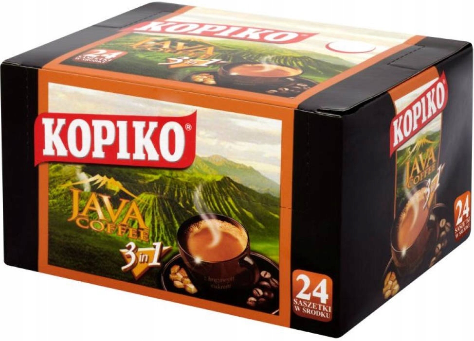 KOPIKO JAVA COFFEE 24 SASZETKI X 21G 3IN1 KAWA - 9186640833 - oficjalne ...