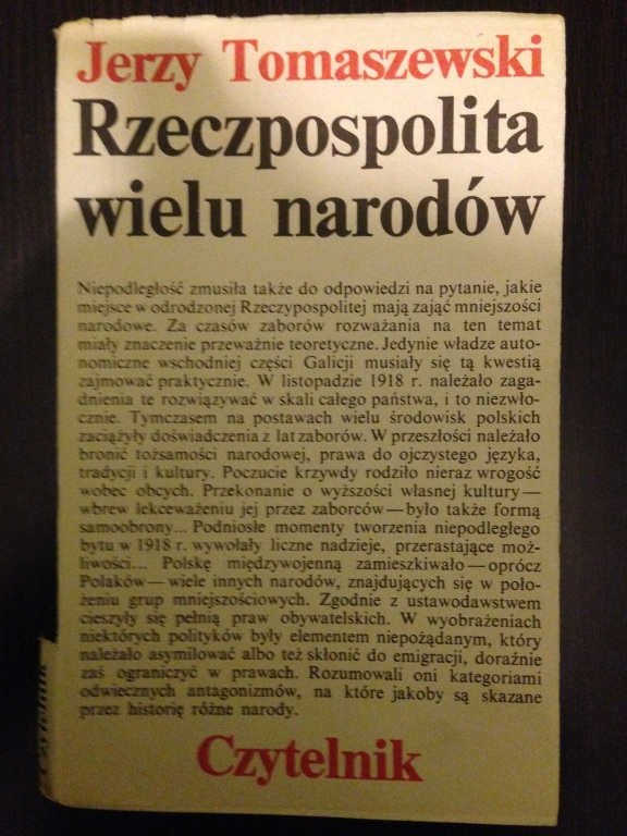 Rzeczpospolita wielu narodów Tomaszewski