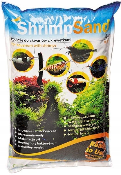 Aqua Art SHRIMP SAND 4kg podłoże DO KREWETKARIUM