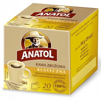 Anatol kawa zbożowa klasyczna - expressowa 84g Del