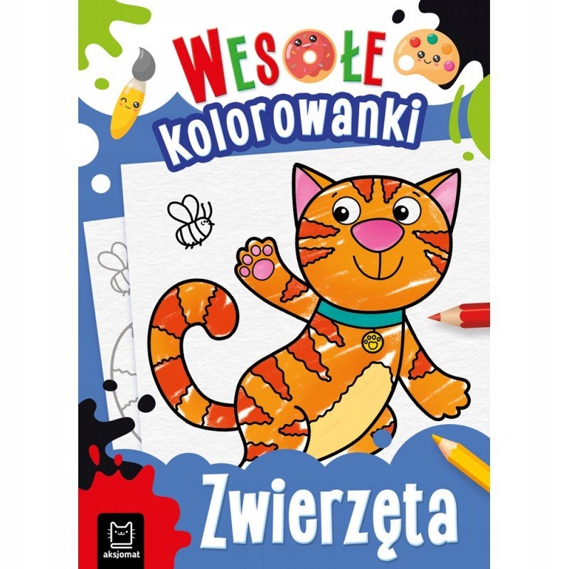 Zwierzęta wesołe kolorowanki