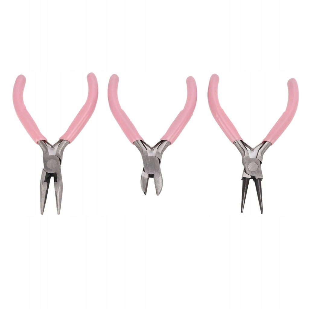 ZESTAW 3 SZTUK SZCZYPCE JUBILERSKIE NARZĘDZIA