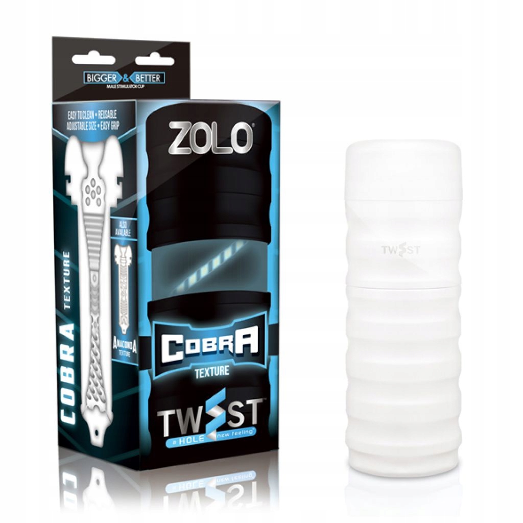 Masturbator Zolo Twist Cobra