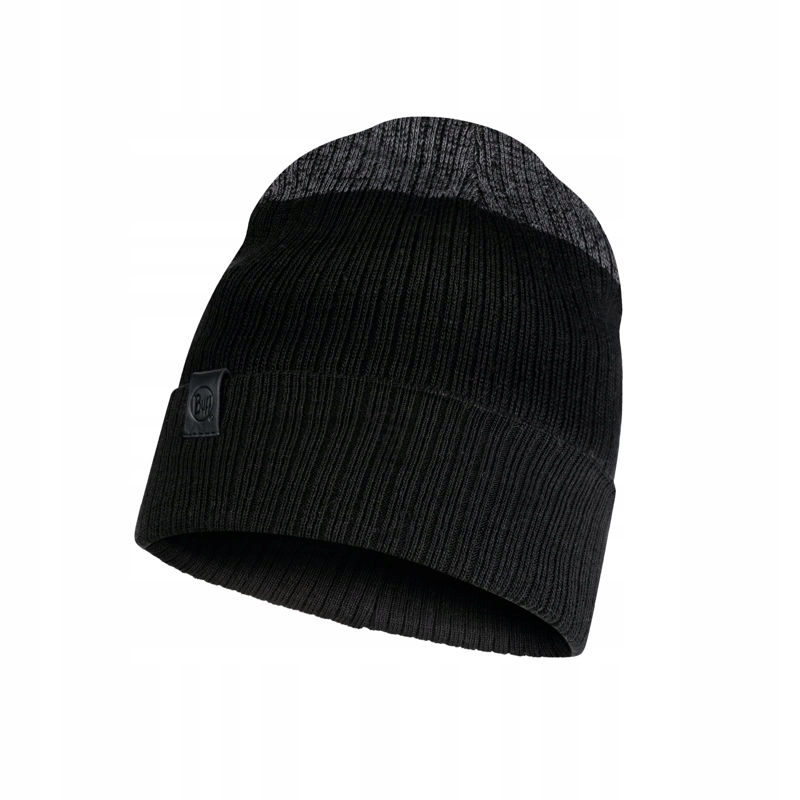 Czarna Męska Czapka Buff Knitted Hat Dima