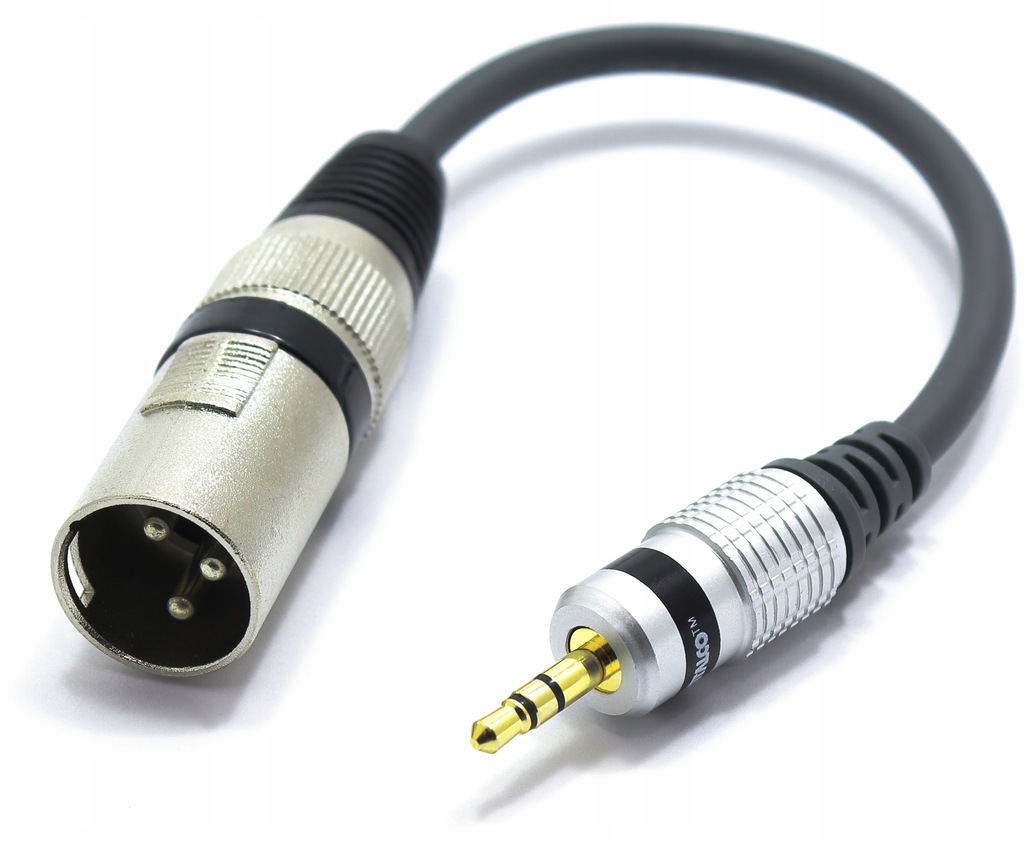 ADAPTER XLR MĘSKI - MINI JACK 3.5 STEREO VITALCO