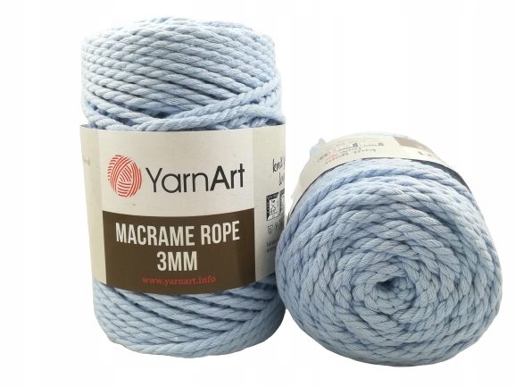 SZNUREK skręcany YarnArt Macrame Rope 3 mm 760