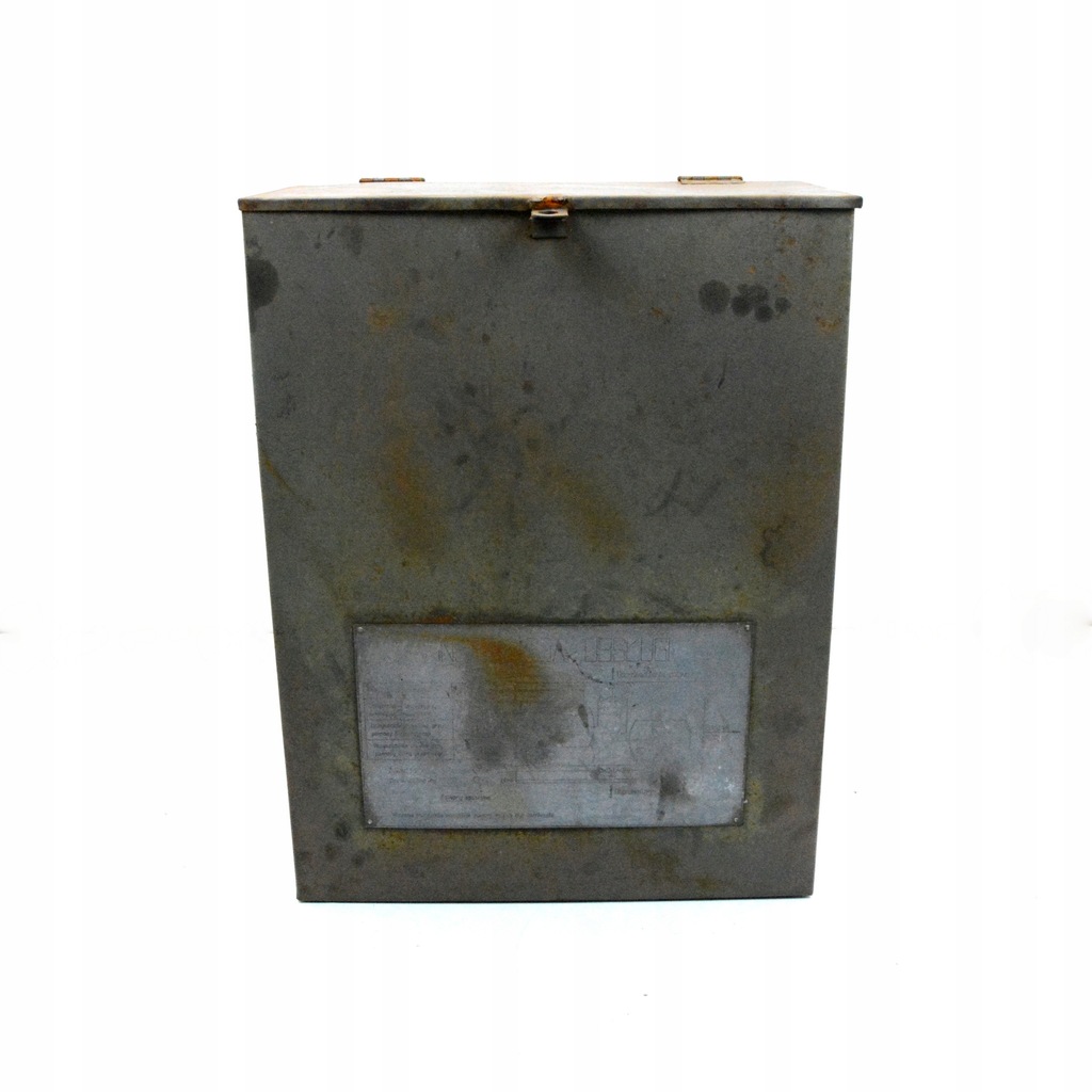 Skrzynia metalowa wojskowa 51x25x66cm