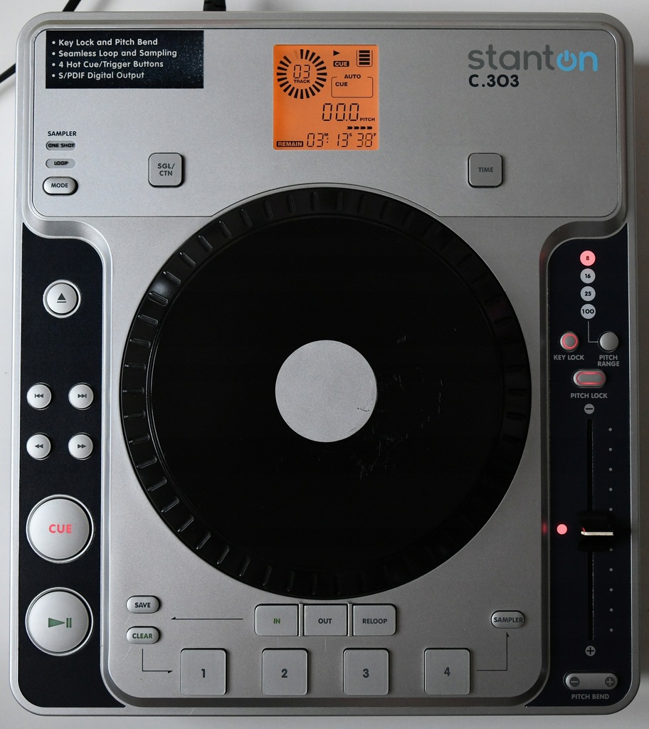 STANTON C.303 ODTWARZACZ DLA D.J . !!!!