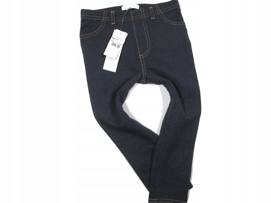 BLUEZOO NOWE TREGGINSY ALA JEANS___92/98