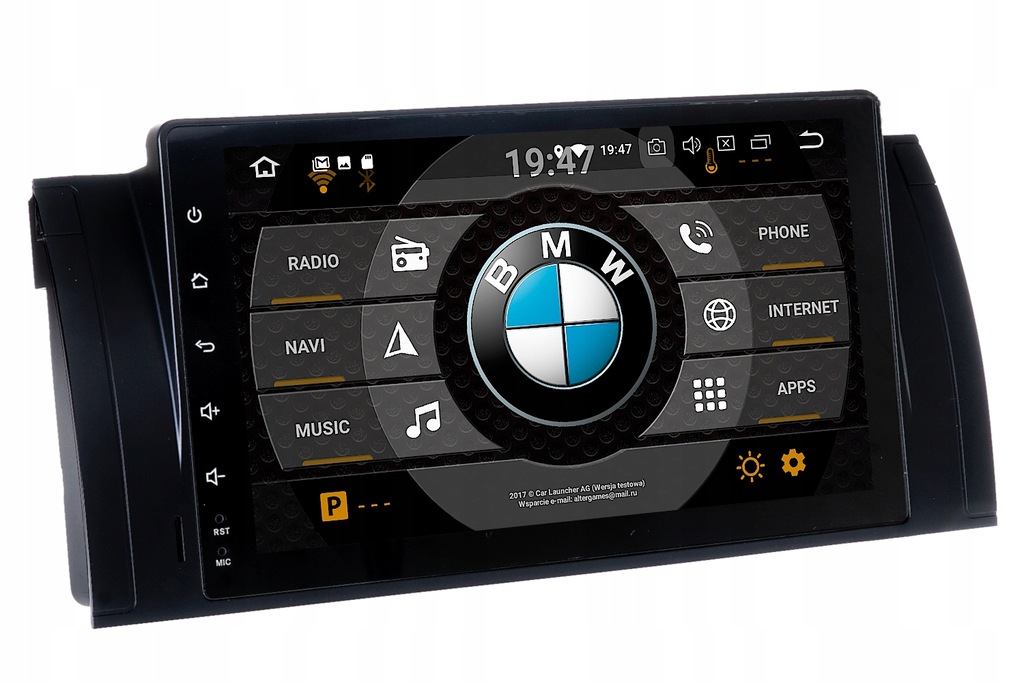 NAWIGACJA DSP RADIO BMW E39 X5 E53 9' ANDROID 2GB