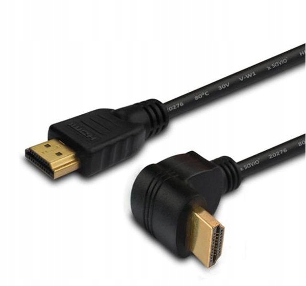 Kabel HDMI SAVIO CL-109 3m, OFC, 4K 3D, czarny, zł
