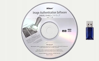 Nikon autoryzacja obrazu płyta CD oprogramowanie