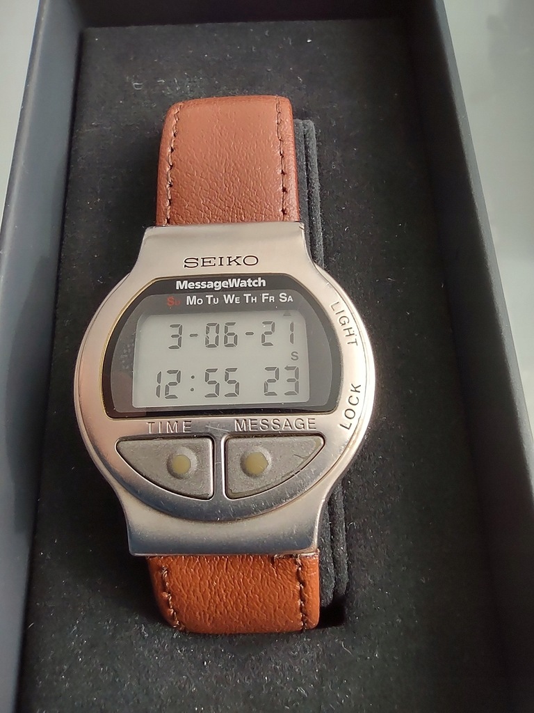 Seiko MA52 message watch 90's