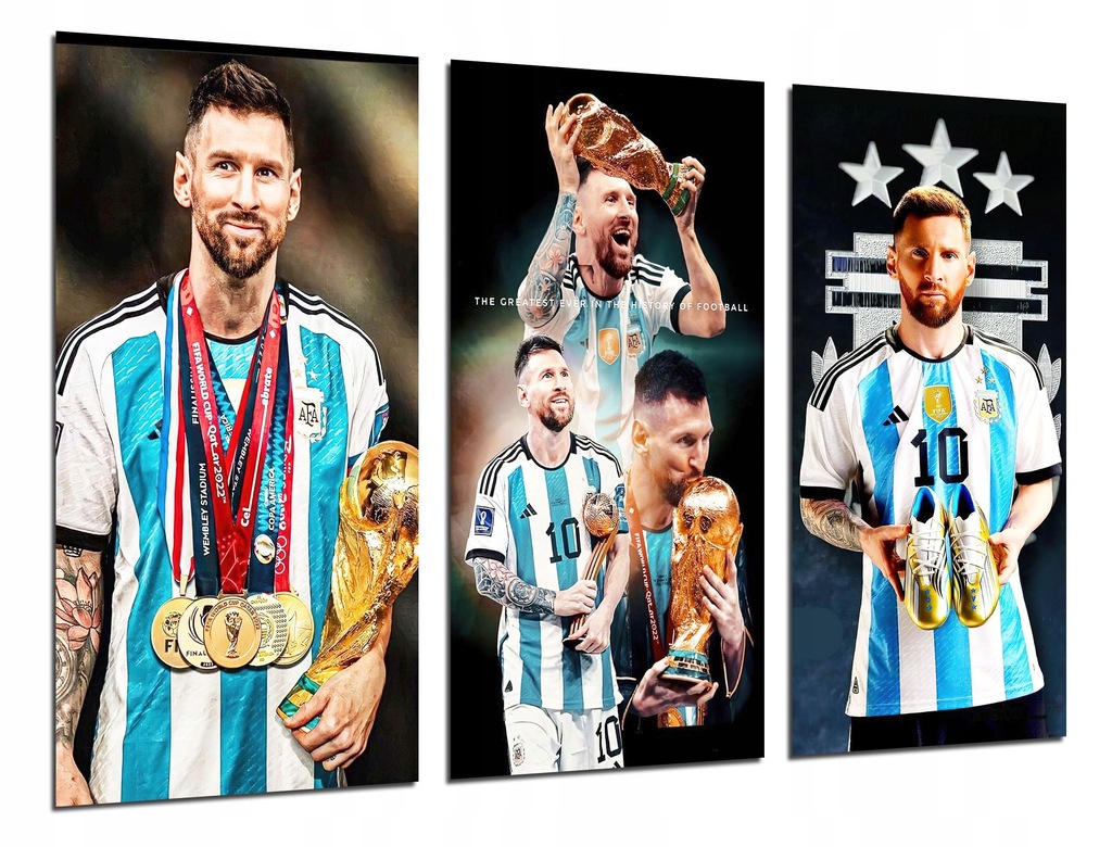 Plakaty Messi, (97 X 62 Cm)