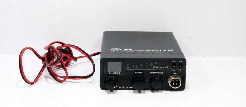 CB RADIO MIDLAND ALAN 109 + ANTENA WILSON LITTLE