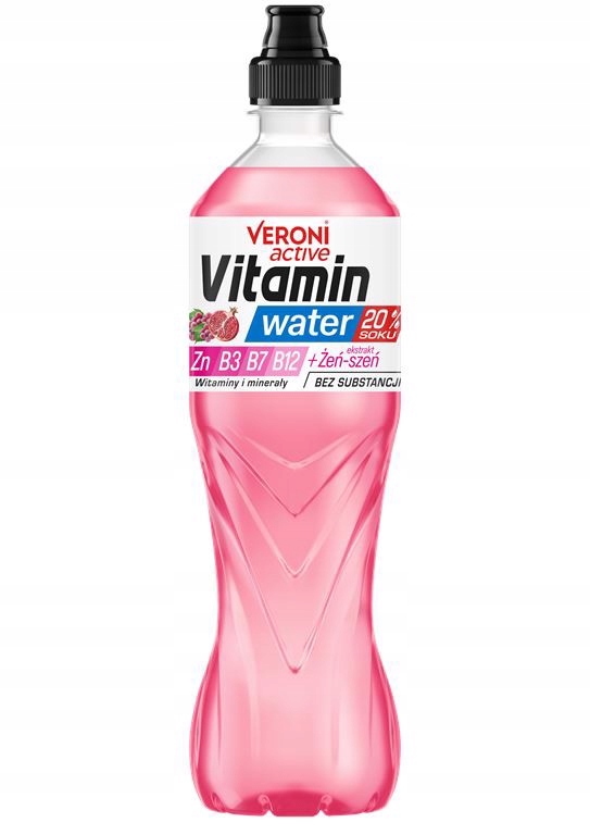 Veroni active Napój z witaminami i żeń-szeniem 700 ml