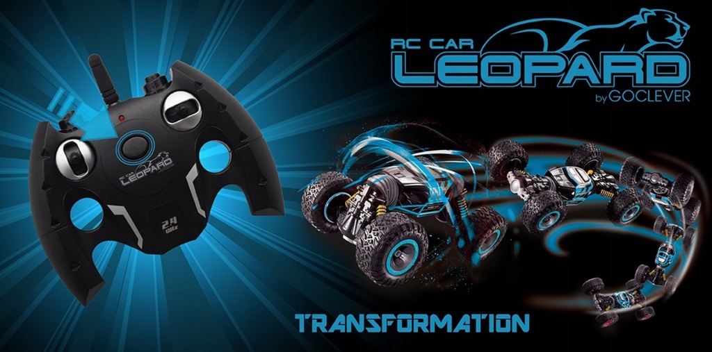goclever rc car leopard