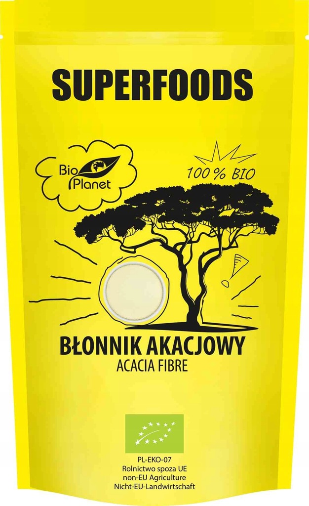 BŁONNIK AKACJOWY BIO 150 g BIO PLANET