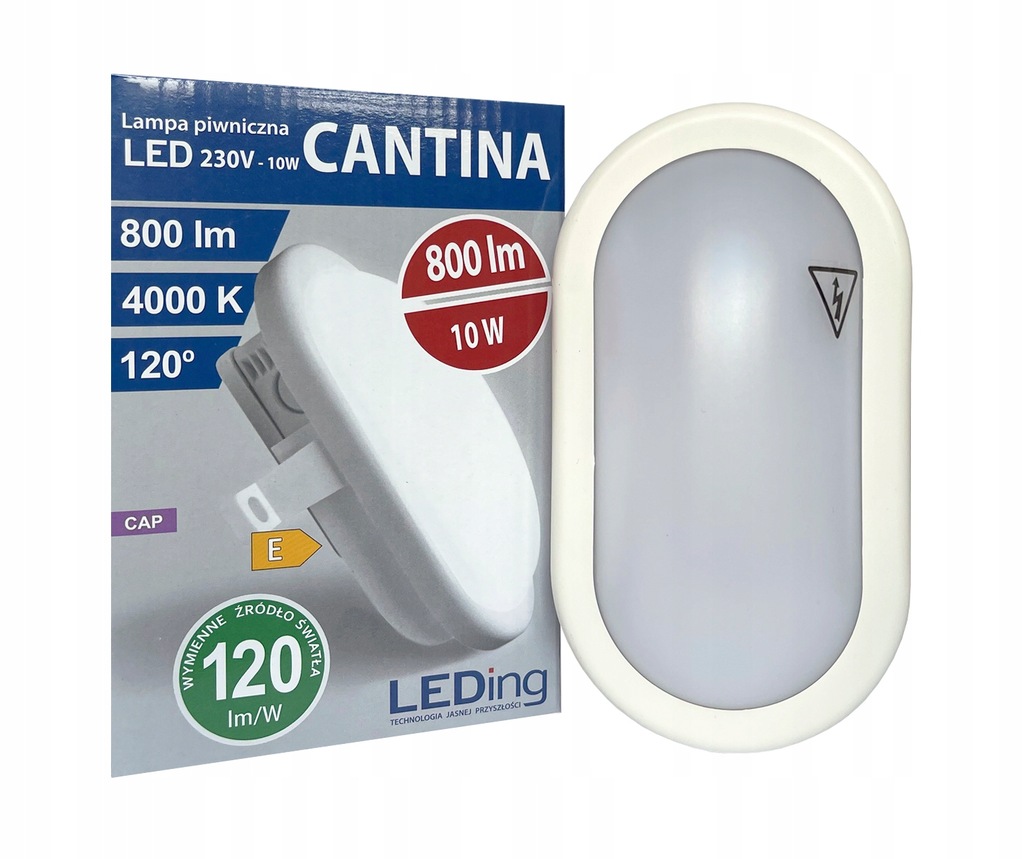 Lampa do piwnicy garażu kanału LED 10W CANTINA