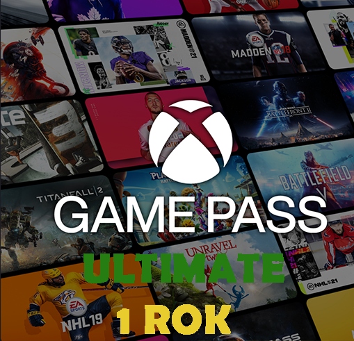 Xbox Game Pass Ultimate 1 Rok 365 Dni Subskrypcja