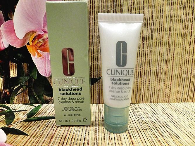 clinique blackhead solutions 7 day scrub 15 ml