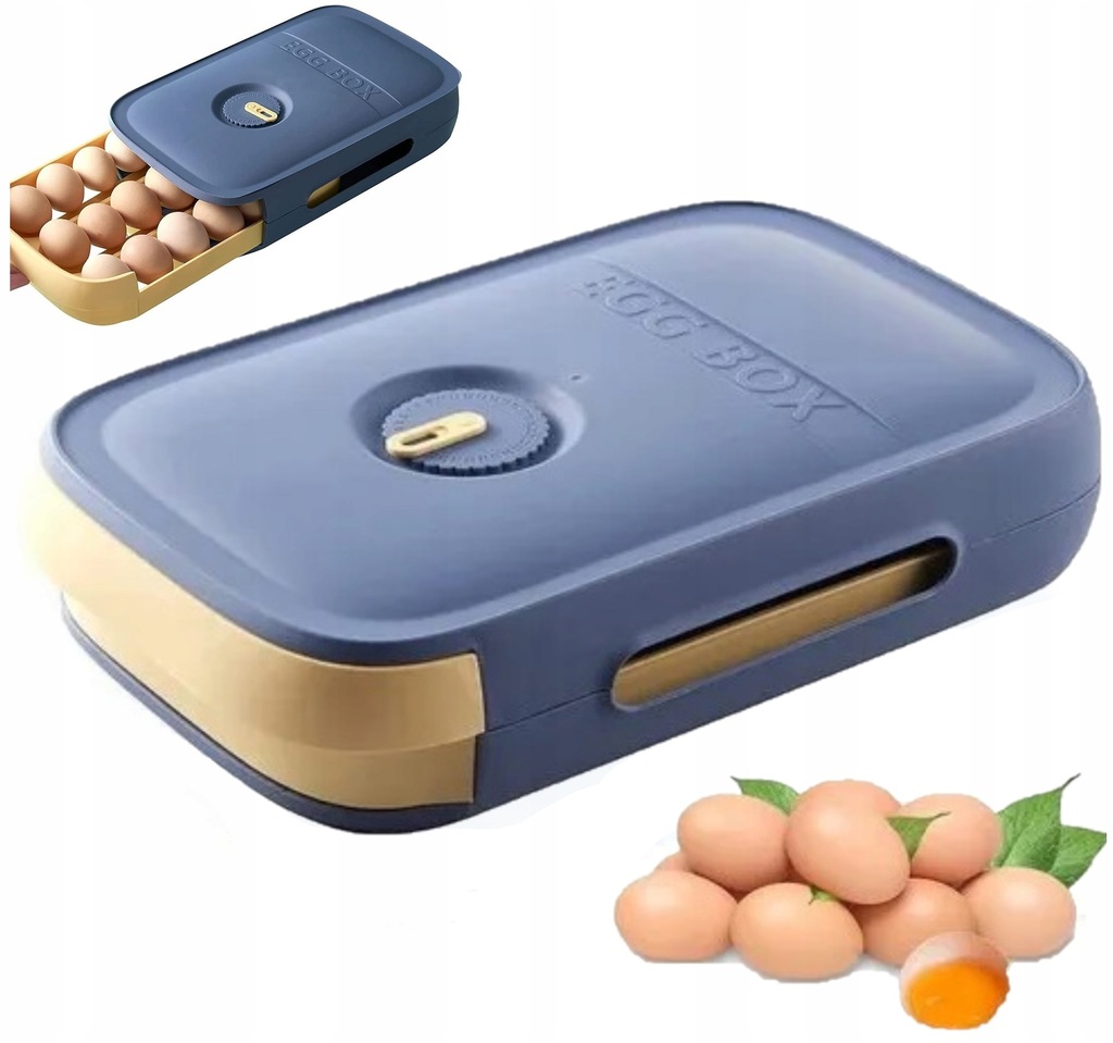 POJEMNIK NA JAJKA ORGANIZER DO LODÓWKI NA 20 JAJEK