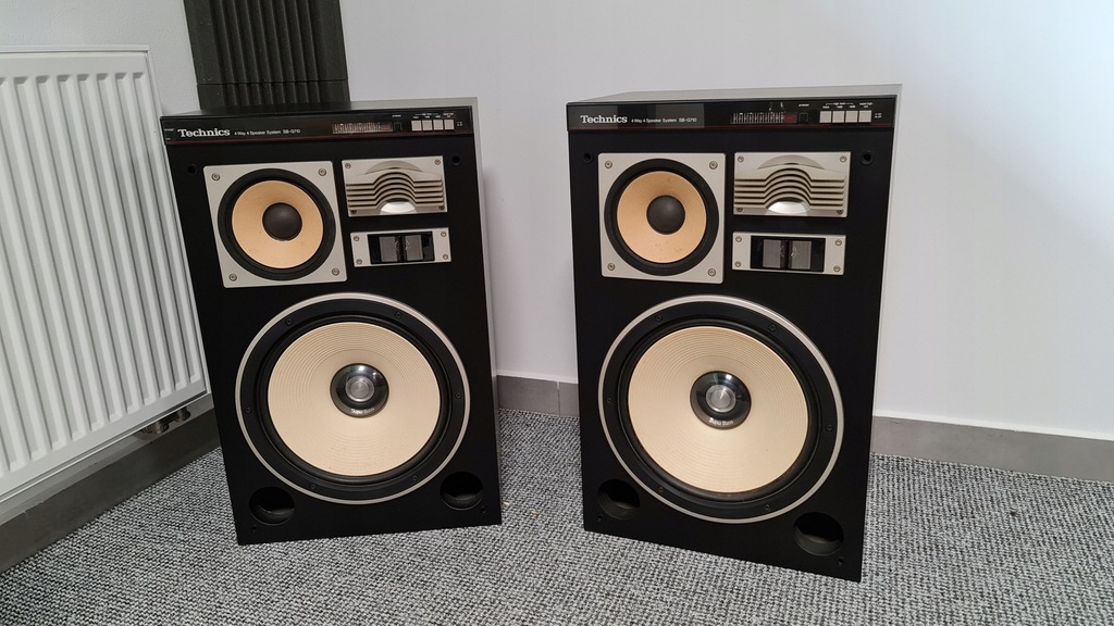 Kolumny Technics SB-G710 UNIKATY SPRAWNE CZARNE