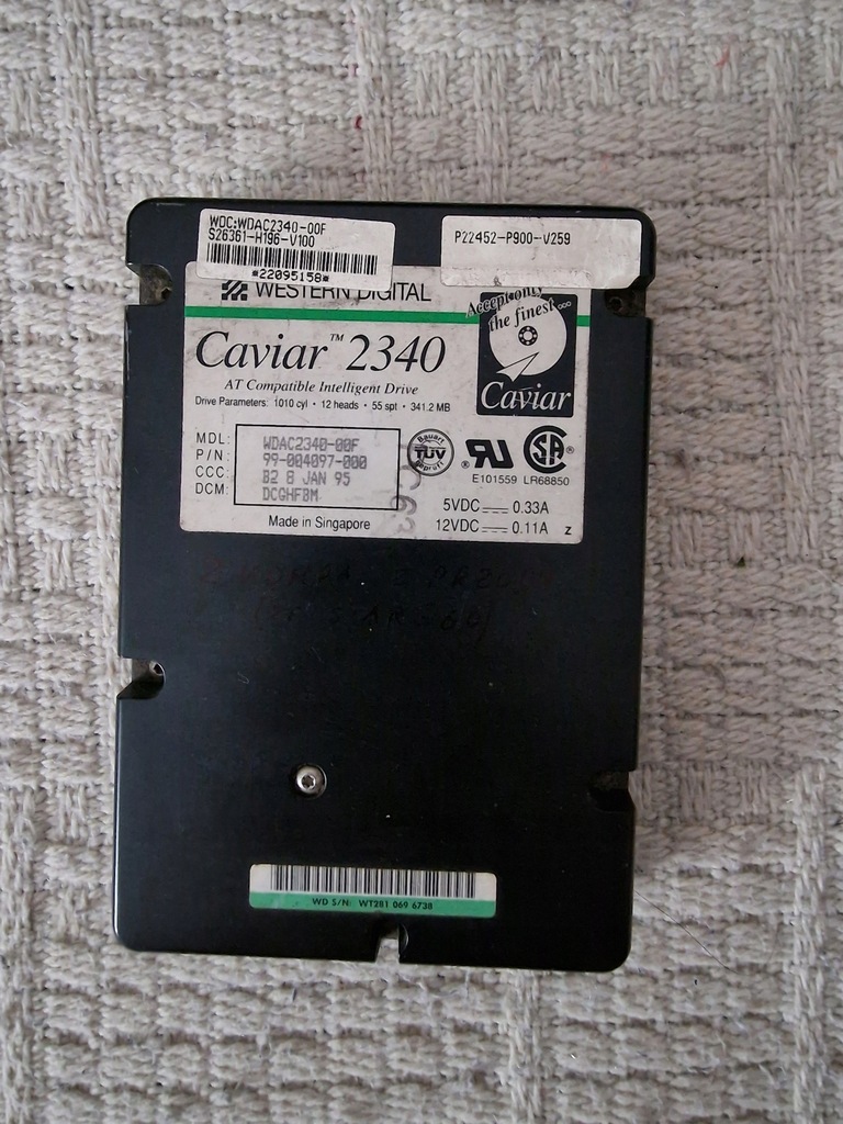 WD Caviar 2340 340MB